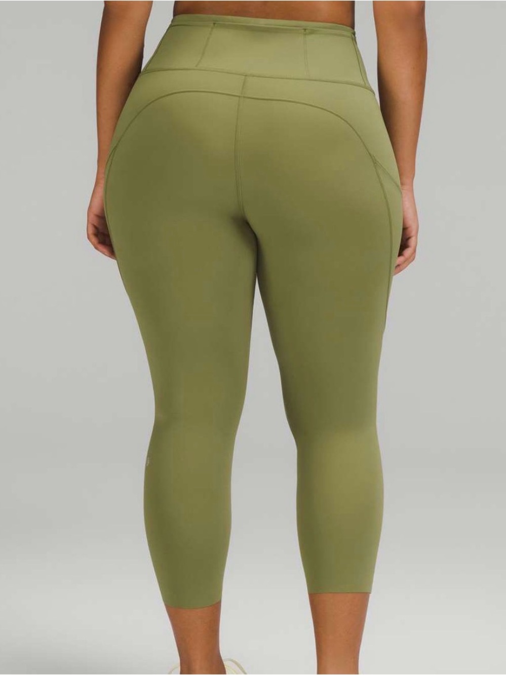 Lululemon fast and free cropped leggings